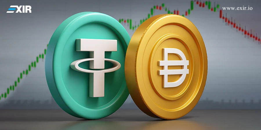 تتر یا دای، کدام استیبل کوین برای سرمایه گذاری بهتر است؟