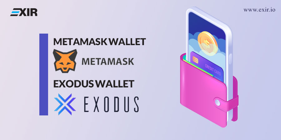 بهترین کیف پولهای ارز دیجیتال برای اندروید - کیف پول متامسک و exodus