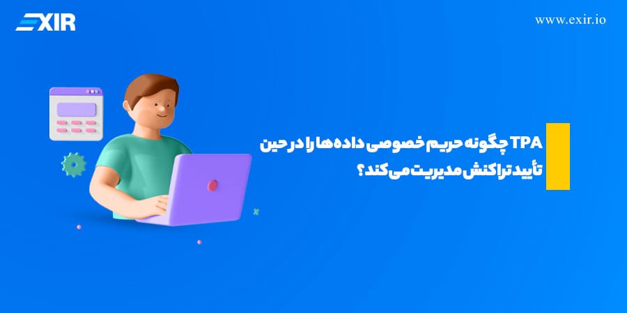 TPA چگونه حریم خصوصی دادهها را در حین تأیید تراکنش مدیریت میکند؟