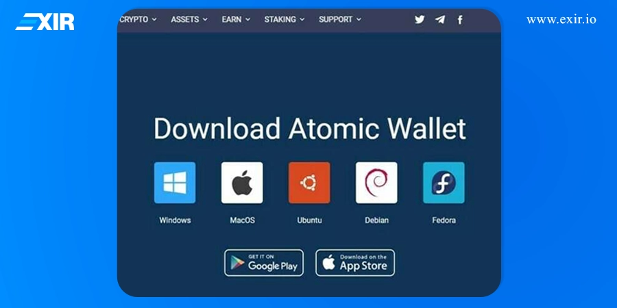 دانلود و نصب اپلیکیشن اتمیک والت
