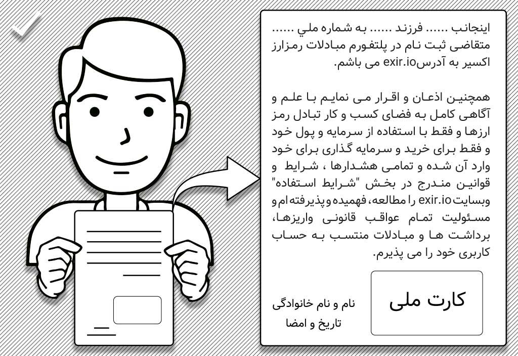 مدارک مورد نیاز برای احراز هویت