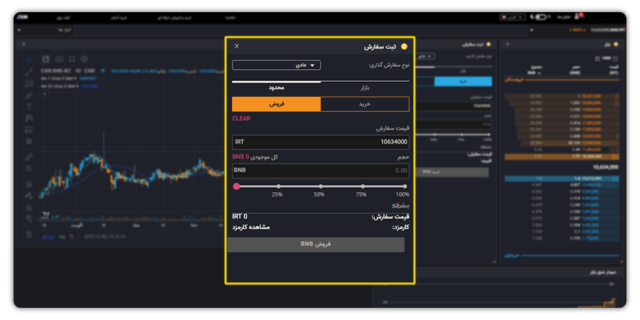 فروش بی ان بی (BNB)