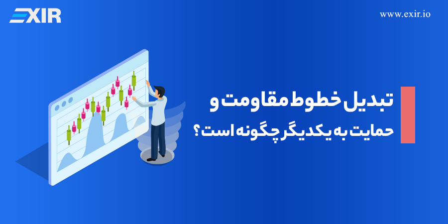 تبدیل خطوط مقاومت و حمایت به یکدیگر چگونه است؟