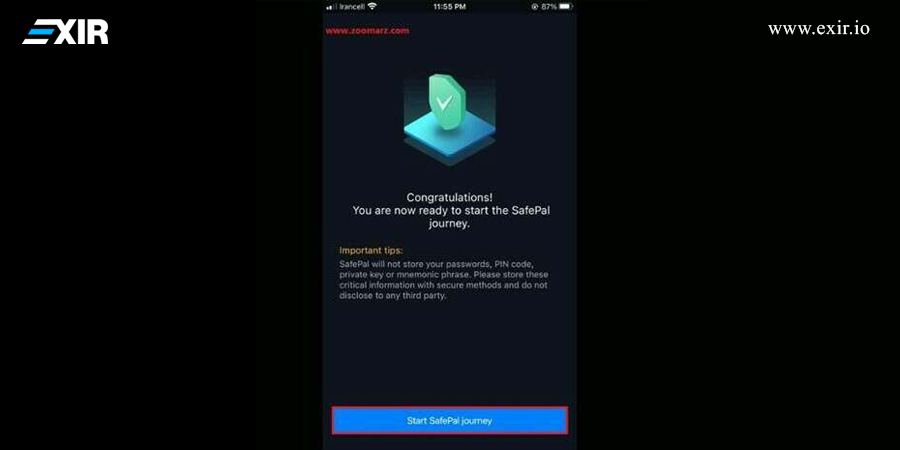 آموزش کیف پول سیف پل SafePal لینک دانلود4