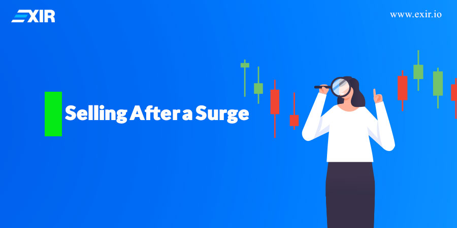 فروش پس از جهش (Selling After a Surge) 