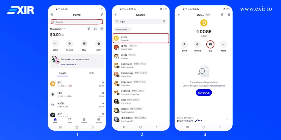 نحوه فروش و خرید دوج کوین در تراست ولت: راهنمای کامل برای کاربران 1 چگونه دوج کوین بخریم و در تراست ولت ذخیره کنیم؟