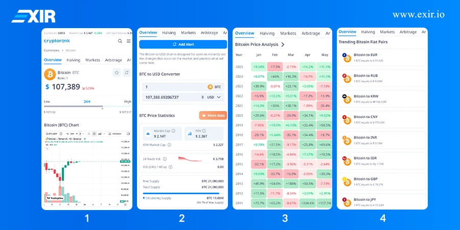 آموزش صفر تا صد سایت کریپتو رنک CryptoRank و استفاده از داده های آن 5 تحلیل یک ارز در کریپتو رنک