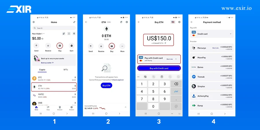 چگونه در تراست ولت اتریوم بخریم؟ 5