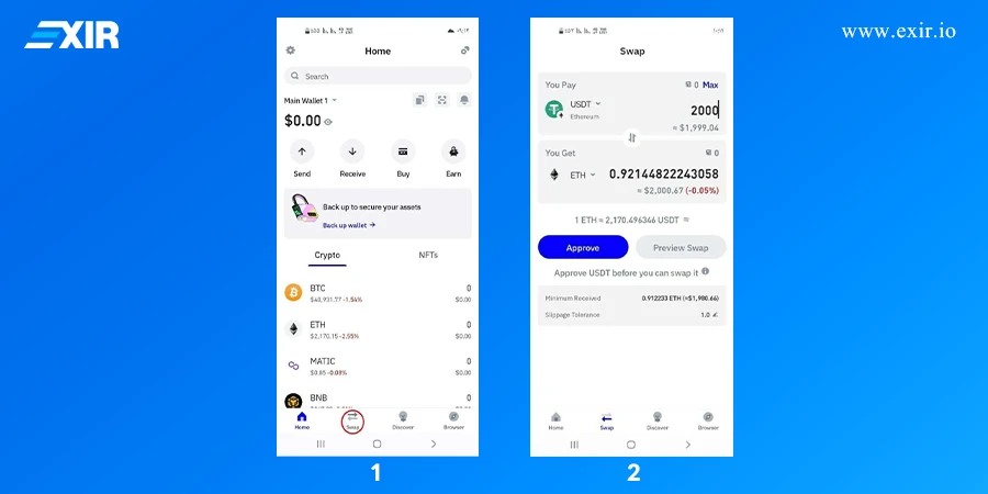 چگونه در تراست ولت اتریوم بخریم؟ 6