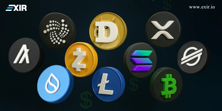 رمزارزهایی با پایین‌ترین هزینه انتقال؛ انتخاب‌های اقتصادی و کاربردی