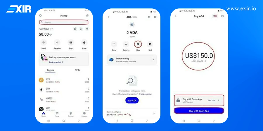 نحوه خرید ارز دیجیتال در تراست والت