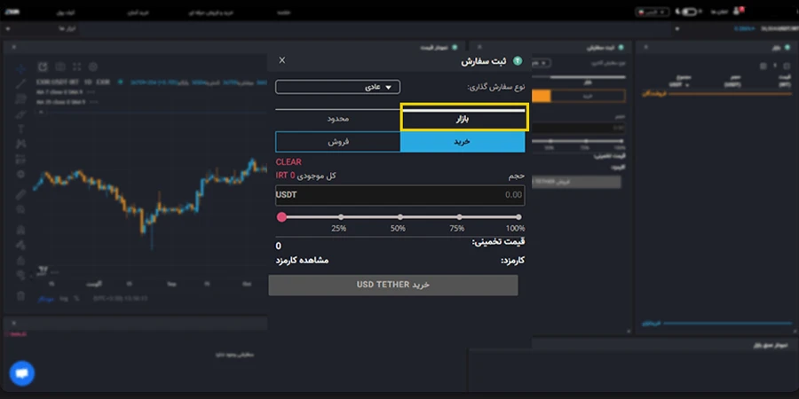 سفارش خرید تتر، چطور تتر بخرم؟